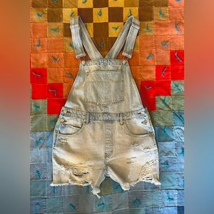 Free People twin flame shortalls